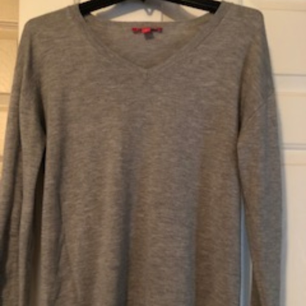 Soft lightweight V neck sweater